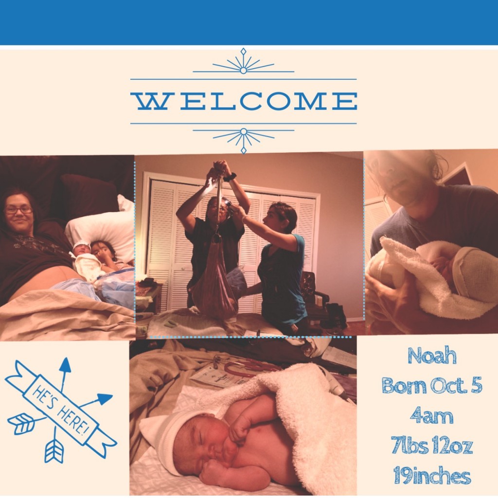 welcome baby Noah